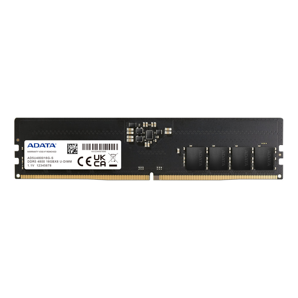 ADATA DDR5 SDRAM 16GB CL40 On-die ECC DIMM 288-PIN