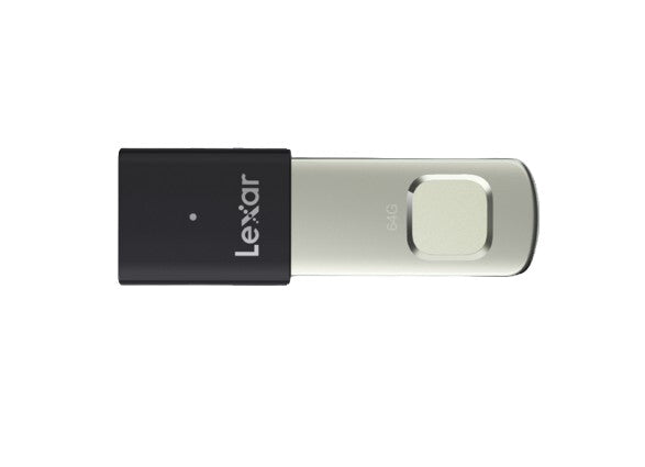 Lexar JumpDrive F35 PRO USB-nøgle 64 GB USB Type-A 3.2 Gen 1 (3.1 Gen 1) Sort, Sølv