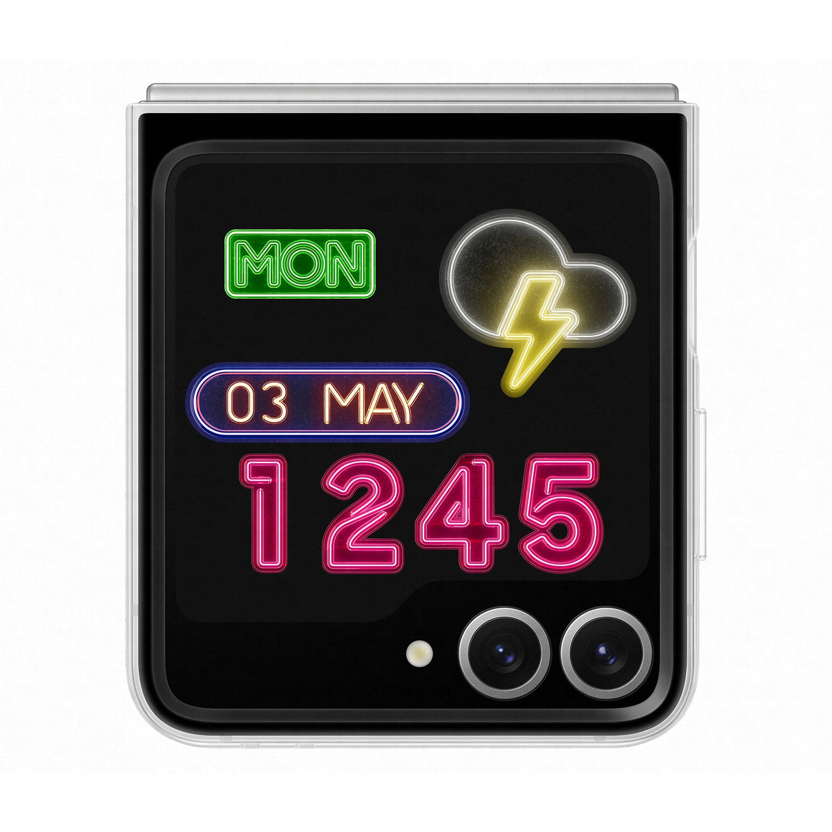 Samsung EF-ZF741CTEGWW Beskyttelsescover Transparent Samsung Galaxy Z Flip6