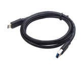 Cablexpert CCP-USB3-AMCM-0.1M USB-kabel USB 3.2 Gen 1 (3.1 Gen 1) 0,1 m USB A USB C Sort