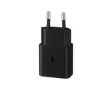 Samsung 15W USB-C Adapter (with cable) oplader sort