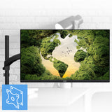 MSI PRO MP245PG 24 1920 x 1080 (Full HD) VGA (HD-15) HDMI DisplayPort 100Hz Pivot Skærm