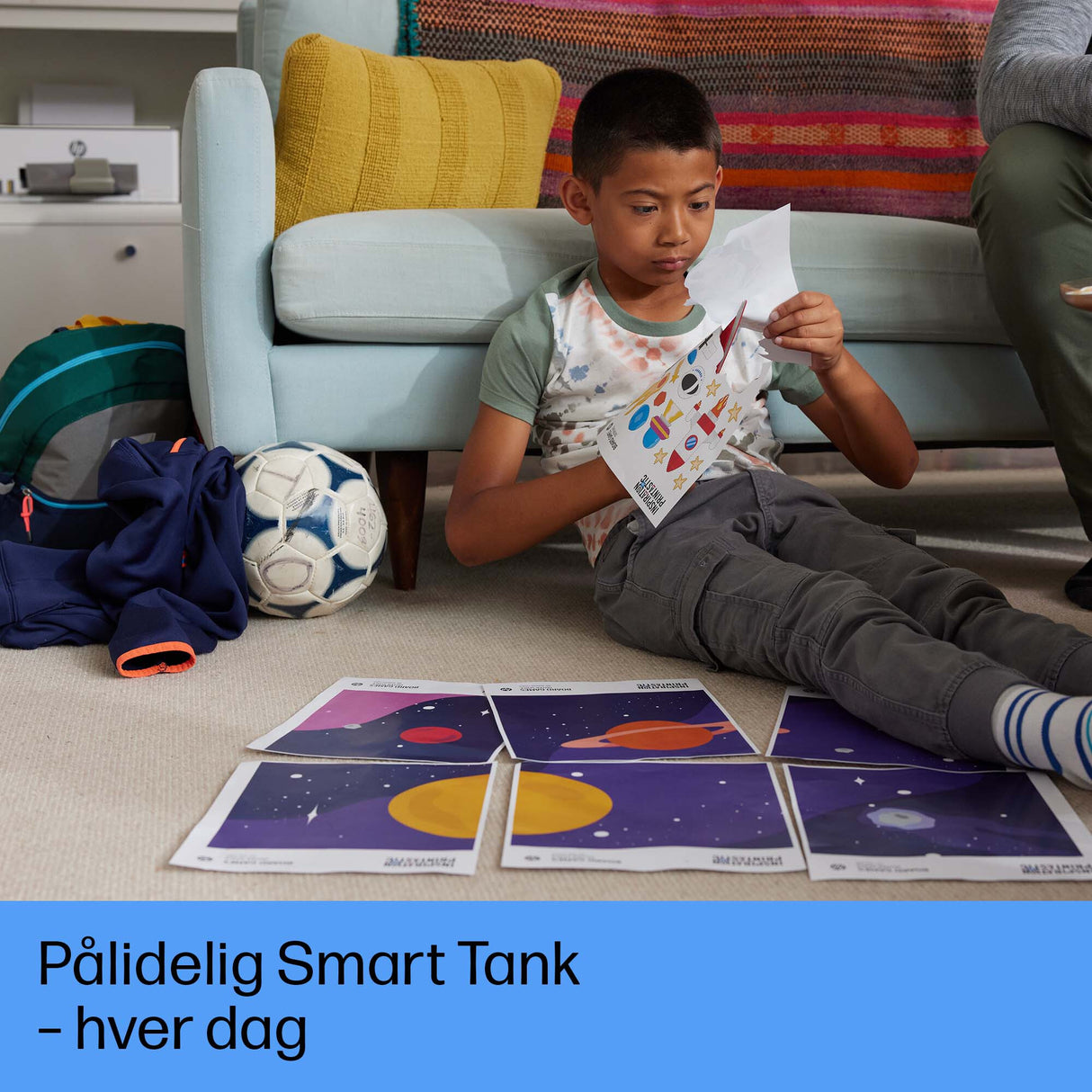 HP Smart Tank 5107 Trådløst All-in-One Farve Printer, Kopimaskine, scanner