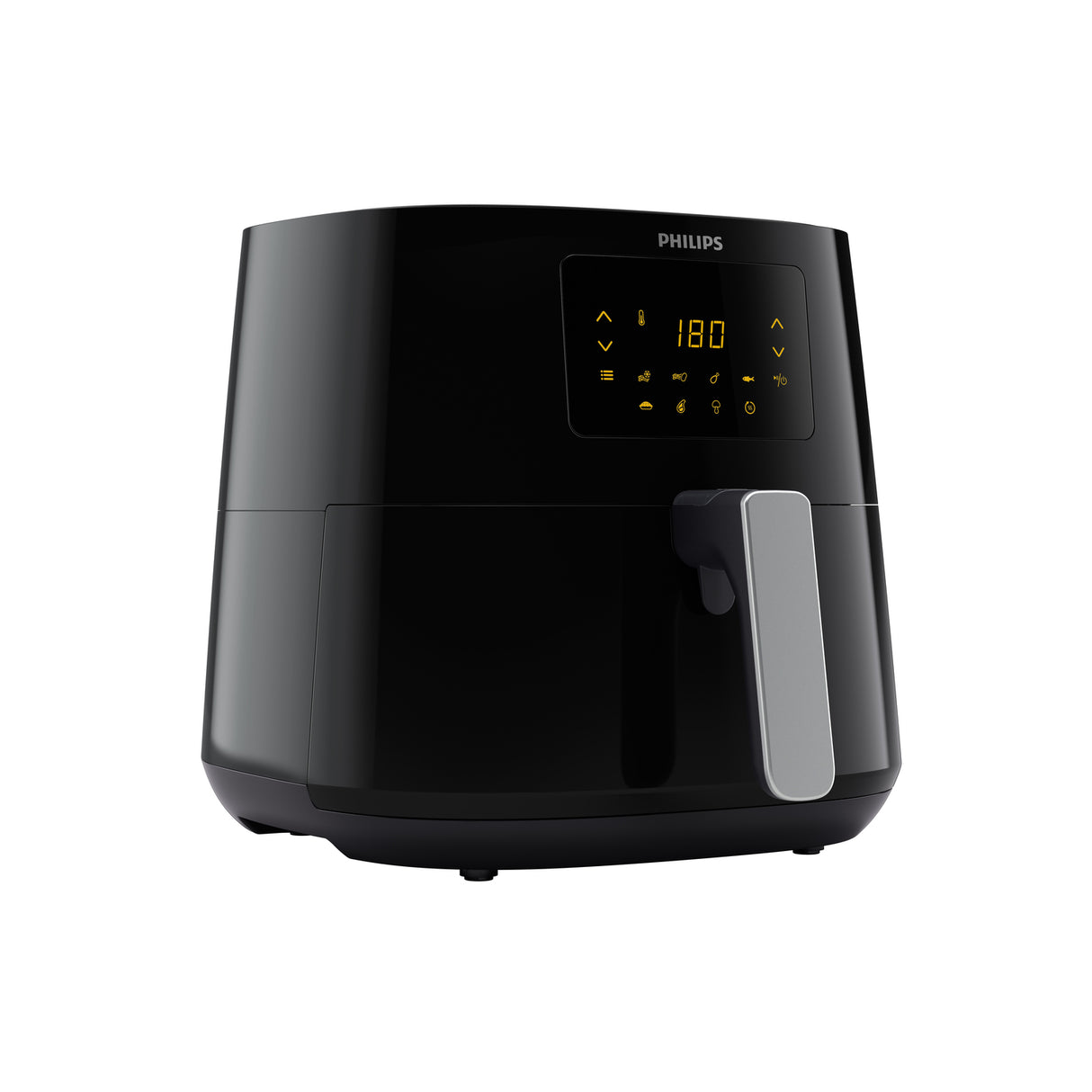 Philips 3000 series HD9270/70 frituregryde Enkelt 6,2 L Enkeltstående 2000 W Varmluftsteger Sort, Sølv