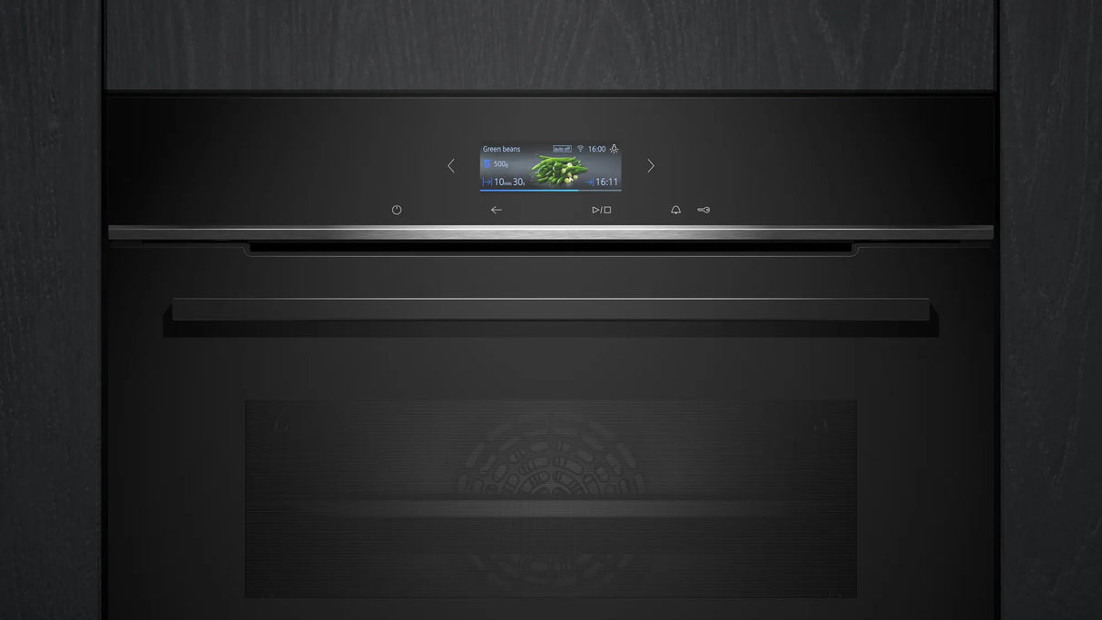 Siemens iQ500 HB772A1B1 ovn 71 L 3600 W Sort