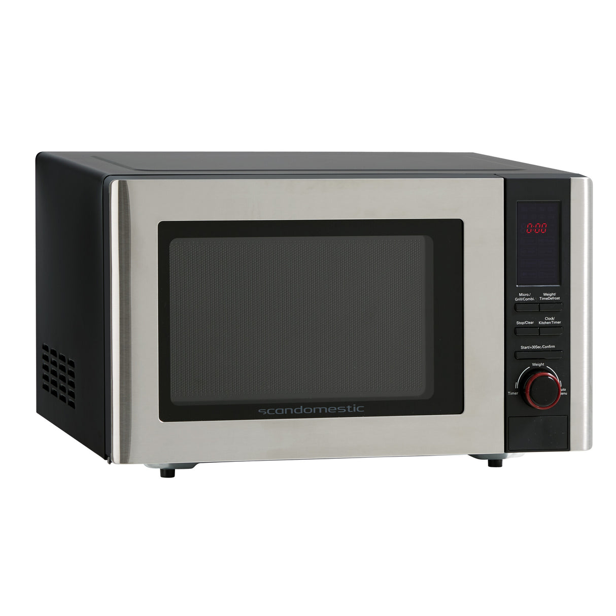 ScanDomestic MIG 27 SS mikrobølgeovn Sort, Sølv Grill mikroovn Bordplade 23 L 800 W