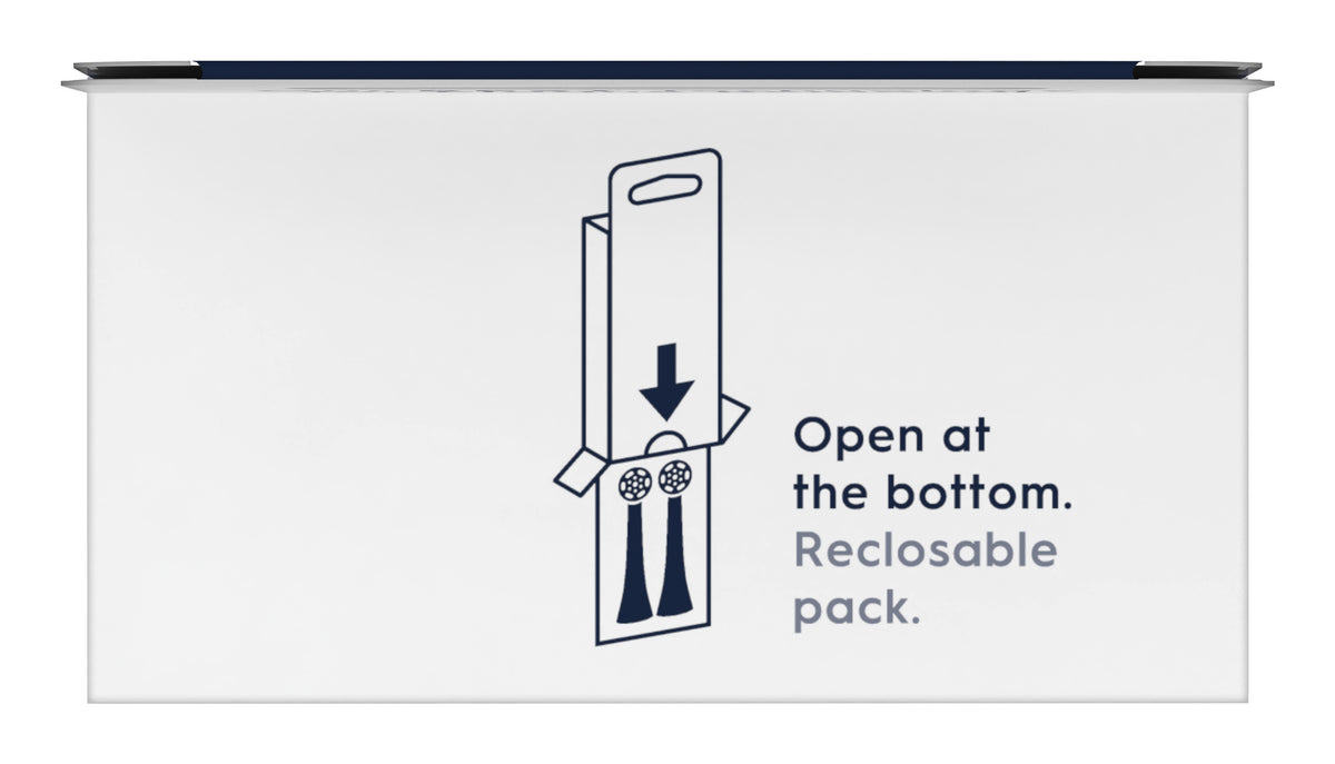 Oral-B 80782587 Tandbørstehoveder 3-pack Sort