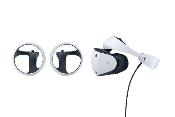 Sony PlayStation VR2 Dedikeret hovedmonteret skærm Sort, Hvid