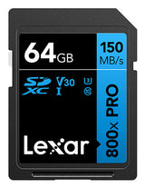 Lexar High-Performance 800xPRO 64 GB SDXC UHS-I Klasse 10