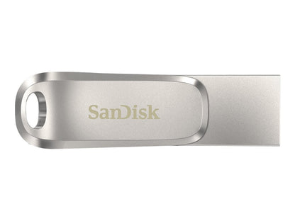 SanDisk Ultra Dual Drive Luxe 1TB USB 3.1 Gen 1 / USB-C Sølv