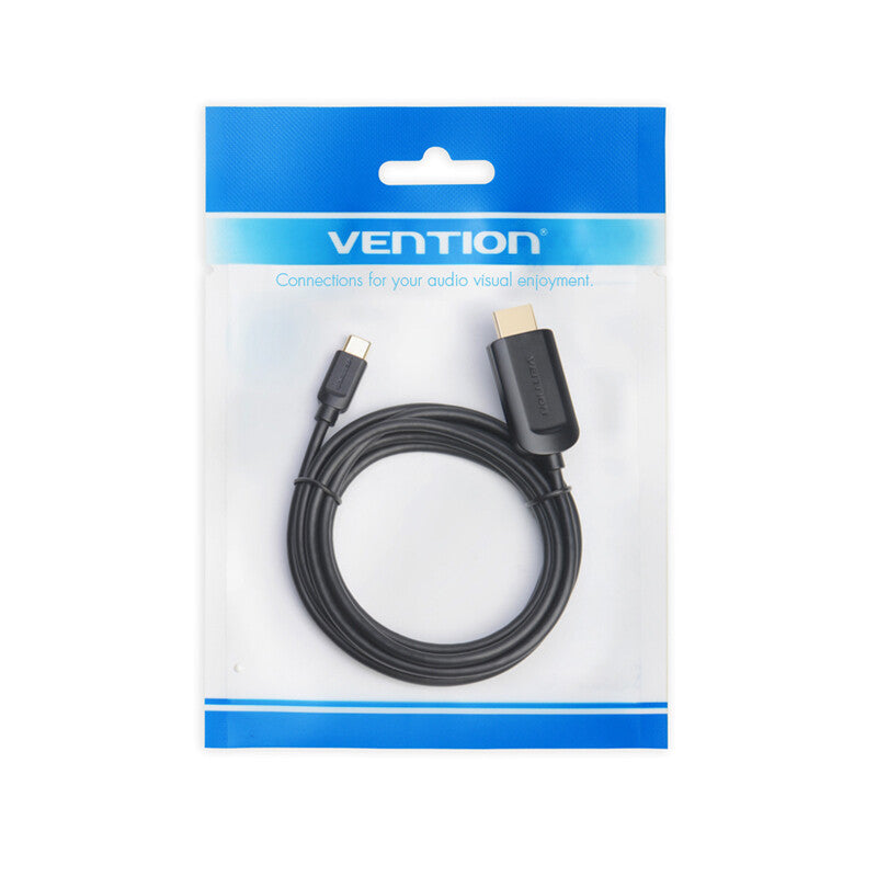 Vention CGUBH videokabel adapter 2 m USB Type-C HDMI Sort