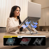 Wozinsky WRS-CPY84SS Stander til laptop og tablet Sølv 43,9 cm (17.3")