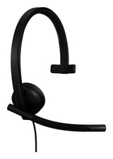 Logitech H570E Headset Ledningsført Kontor/Callcenter USB Type-A Sort