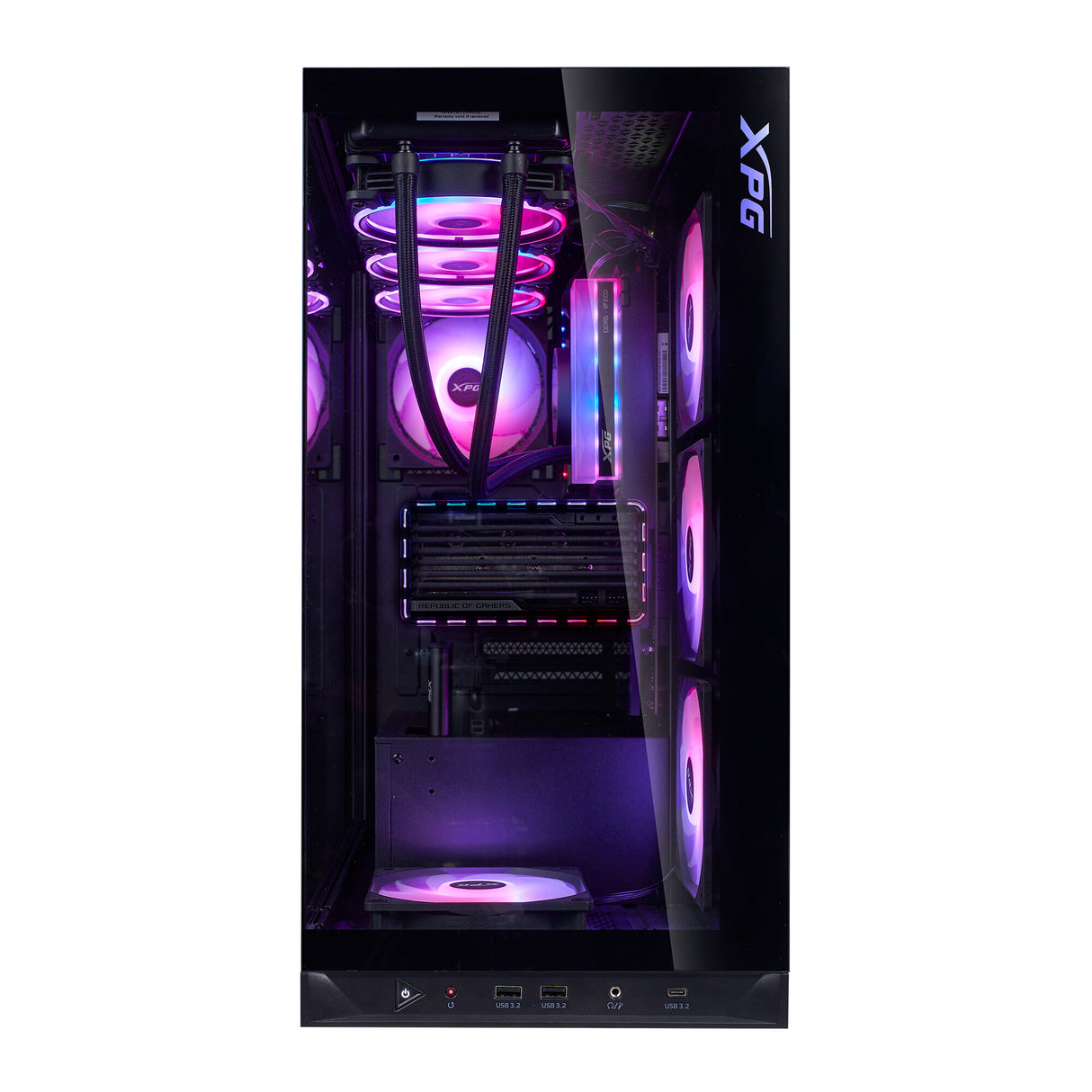 XPG Invader X BTF Midi Tower Sort