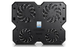 DeepCool MULTI CORE X6 laptop cooling pad 39.6 cm (15.6") Black