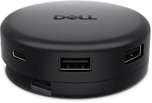 DELL DA326 Ledningsført USB 3.2 Gen 1 (3.1 Gen 1) Type-C Sort
