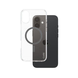 PanzerGlass CARE by ® Flagship Case Transparent Urban Combat m. Sort MagSafe iPhone 16 Plus