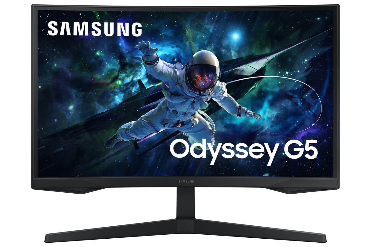 Samsung G55C computerskærm 68,6 cm (27") 2560 x 1440 pixel Wide Quad HD LED Sort