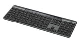 Logitech Signature Slim Solar + K980 tastatur Universel RF trådløs + Bluetooth QWERTY UK international Grafit
