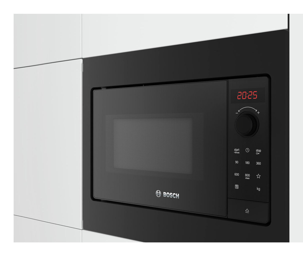 Bosch Serie 2 BFL523MB4 mikrobølgeovn Sort Solo mikroovn Indbygget 20 L 800 W
