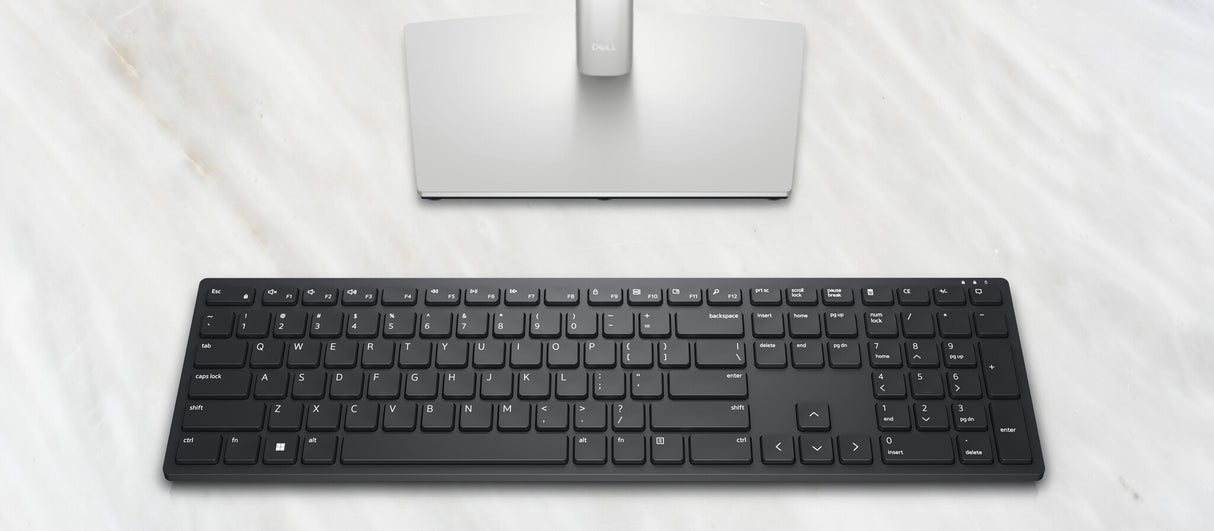 DELL KB500 tastatur Kontor RF trådløst QWERTY US International Sort