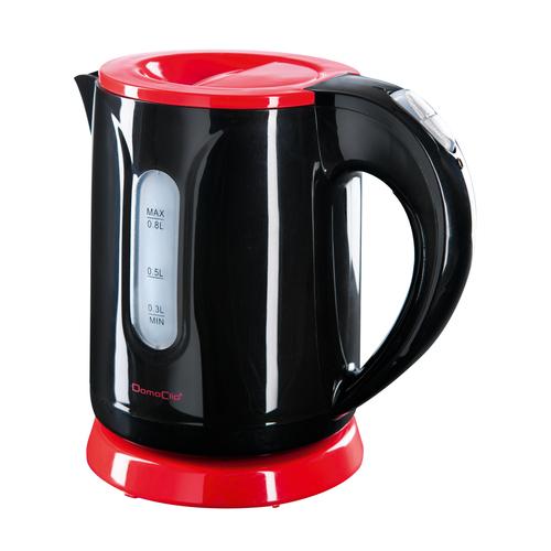 Domoclip DOD114 electric kettle 0.8 L 1100 W Black, Red