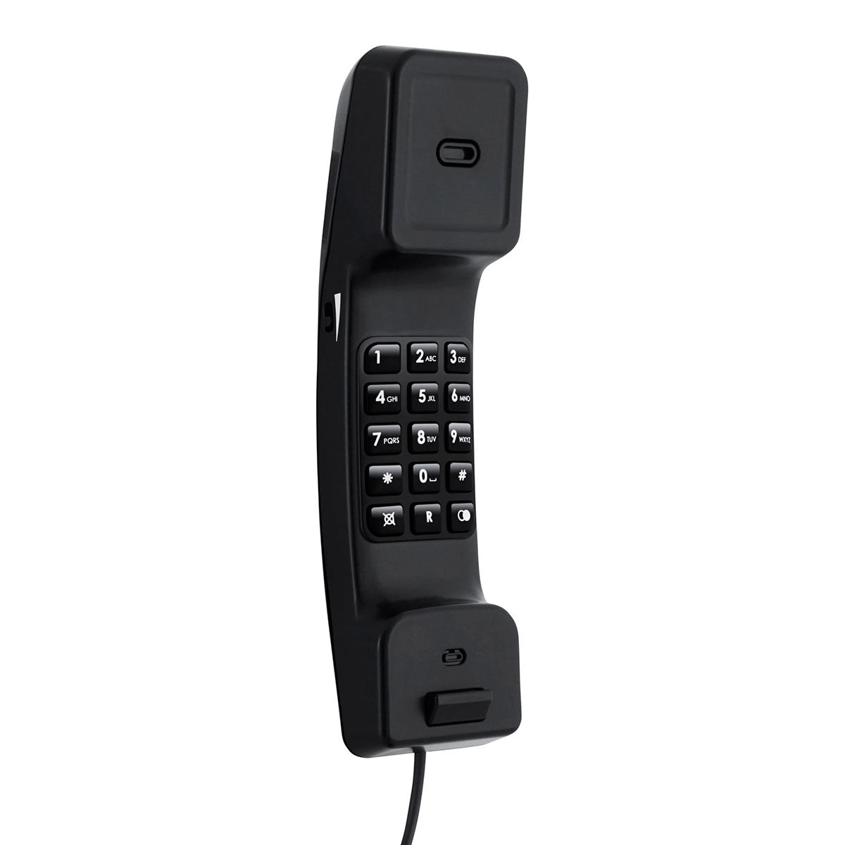 Doro 901c, Analog telefon, Kablet håndsæt, Sort