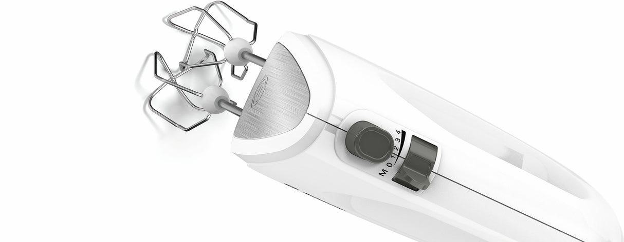 Bosch MFQ24200 røremaskine og mikser Håndmixer 400 W Børstet stål, Hvid