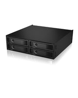 ICY BOX IB-2242U2K 13.3 cm (5.25") Storage drive tray Black