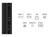 TCL T69C 50T69C TV 127 cm (50") 4K Ultra HD Smart TV Wi-Fi Sort 350 cd/m²