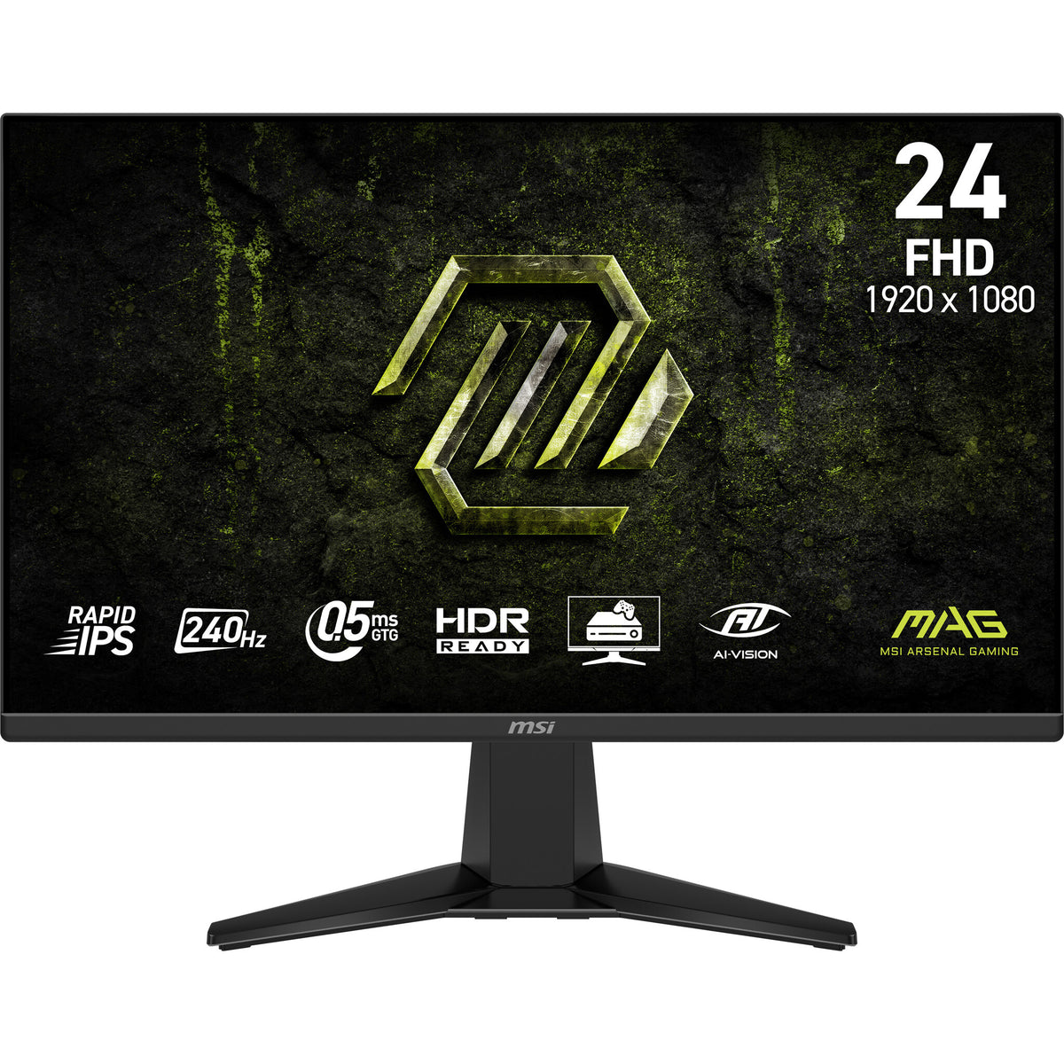 MSI MAG 245F X24 computerskærm 60,5 cm (23.8") 1920 x 1080 pixel Fuld HD LCD Sort