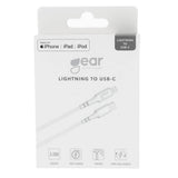 Gear Ladekabel USB-C til Lightning 3m Hvid MFI C94