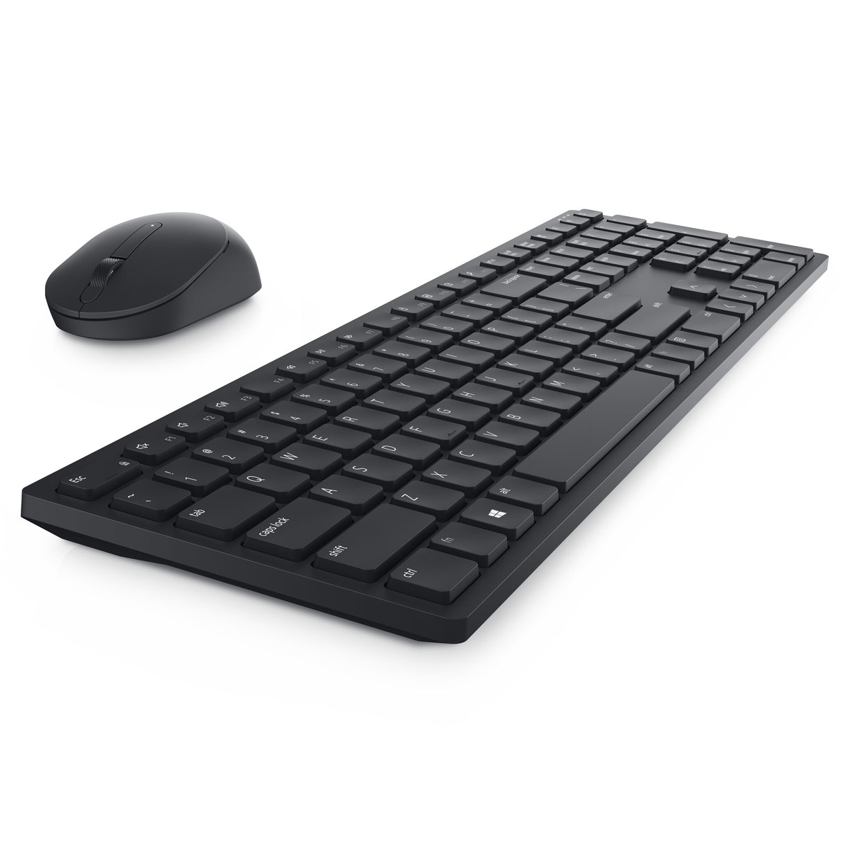 DELL KM5221W tastatur Mus inkluderet Kontor RF trådløst QWERTY US International Sort