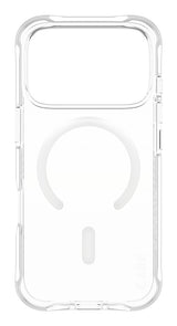 PanzerGlass CARE by ® Fashionable Case Samba Transparent m. Hvid MagSafe iPhone 17 Pro