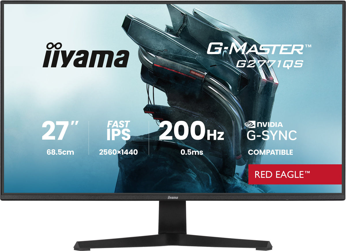 IIYAMA 68.6cm(27)G2771QS-B1 16:9 2xHDMI+DP IPS Black