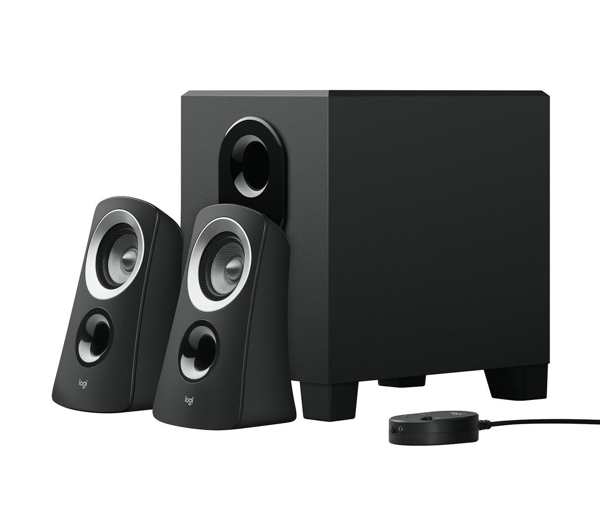 Logitech Z313 højttalersæt 25 W PC/Laptop Sort 2.1 kanaler 5 W