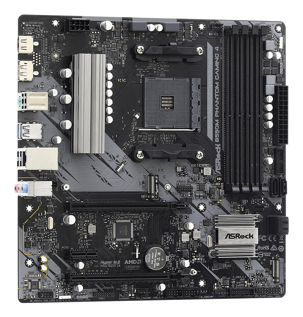 ASRock B550M Phantom Gaming 4 Micro-ATX AM4 AMD B550