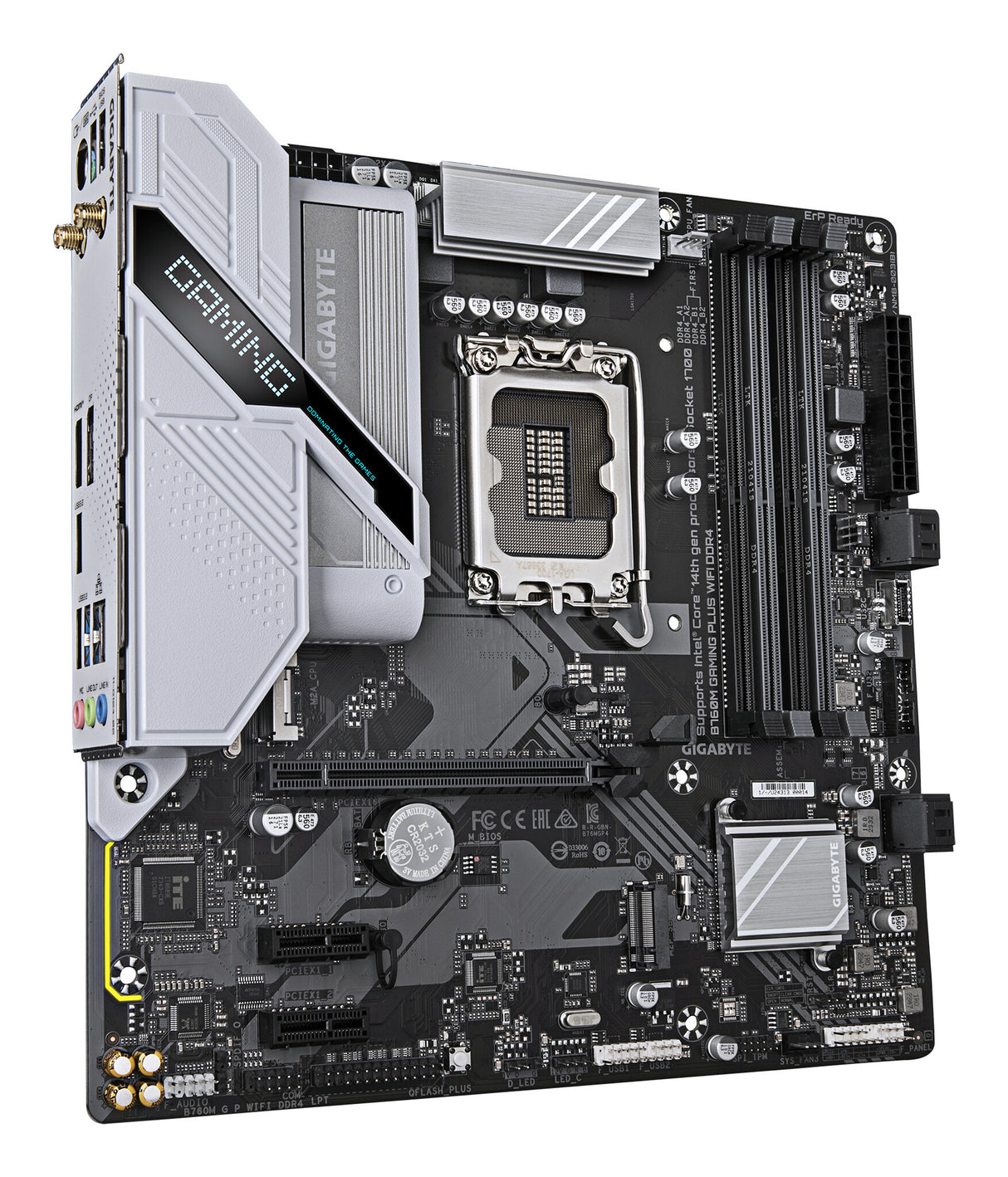 GIGABYTE B760M GAMING PLUS WIFI DDR4 Intel B760 LGA 1700 micro ATX