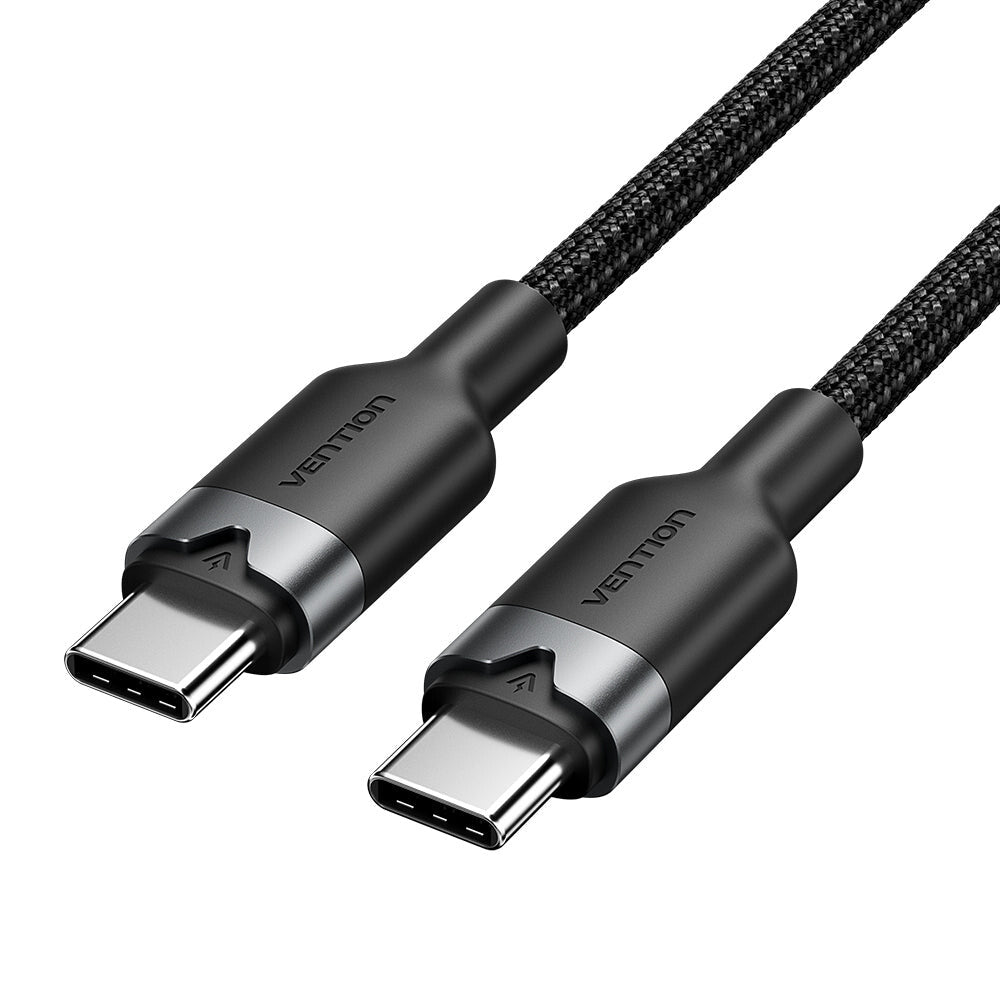 Vention TRDB USB-kabel USB 2.0 1 m USB C 0,48 Gbit/sek. 60 W Sort