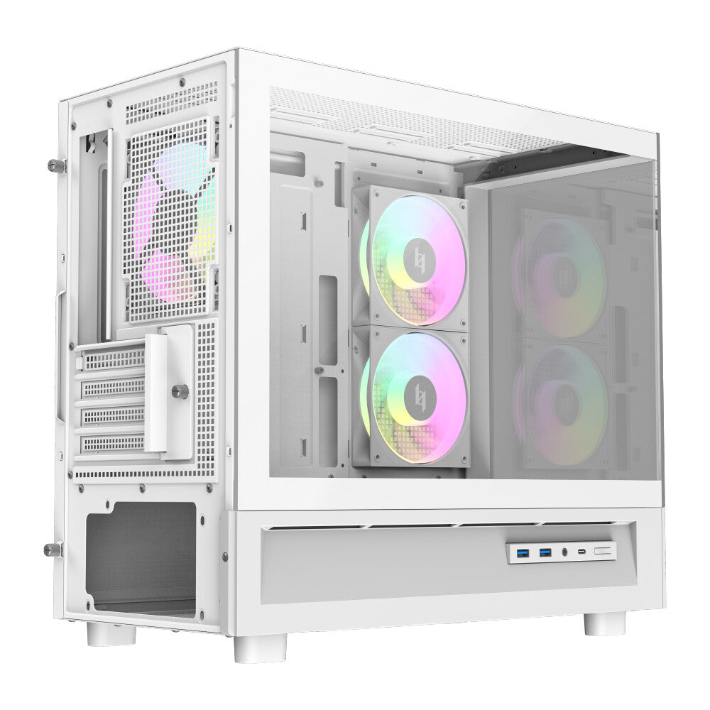 GameMax NEX C31 WH computeretui Hvid