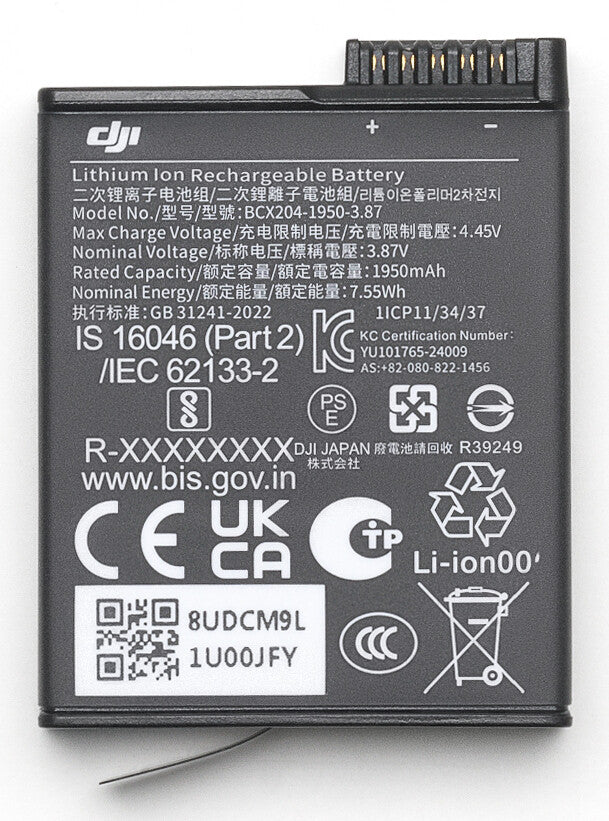 DJI Osmo 360 kamera til actionsport 120 MP 8K Ultra HD CMOS 25,4 / 1,1 mm (1 / 1.1") Wi-Fi 183 g