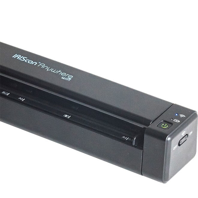 I.R.I.S. IRIScan Anywhere 6 Wifi Håndholdt scanner 1200 x 1200 dpi A4 Sort