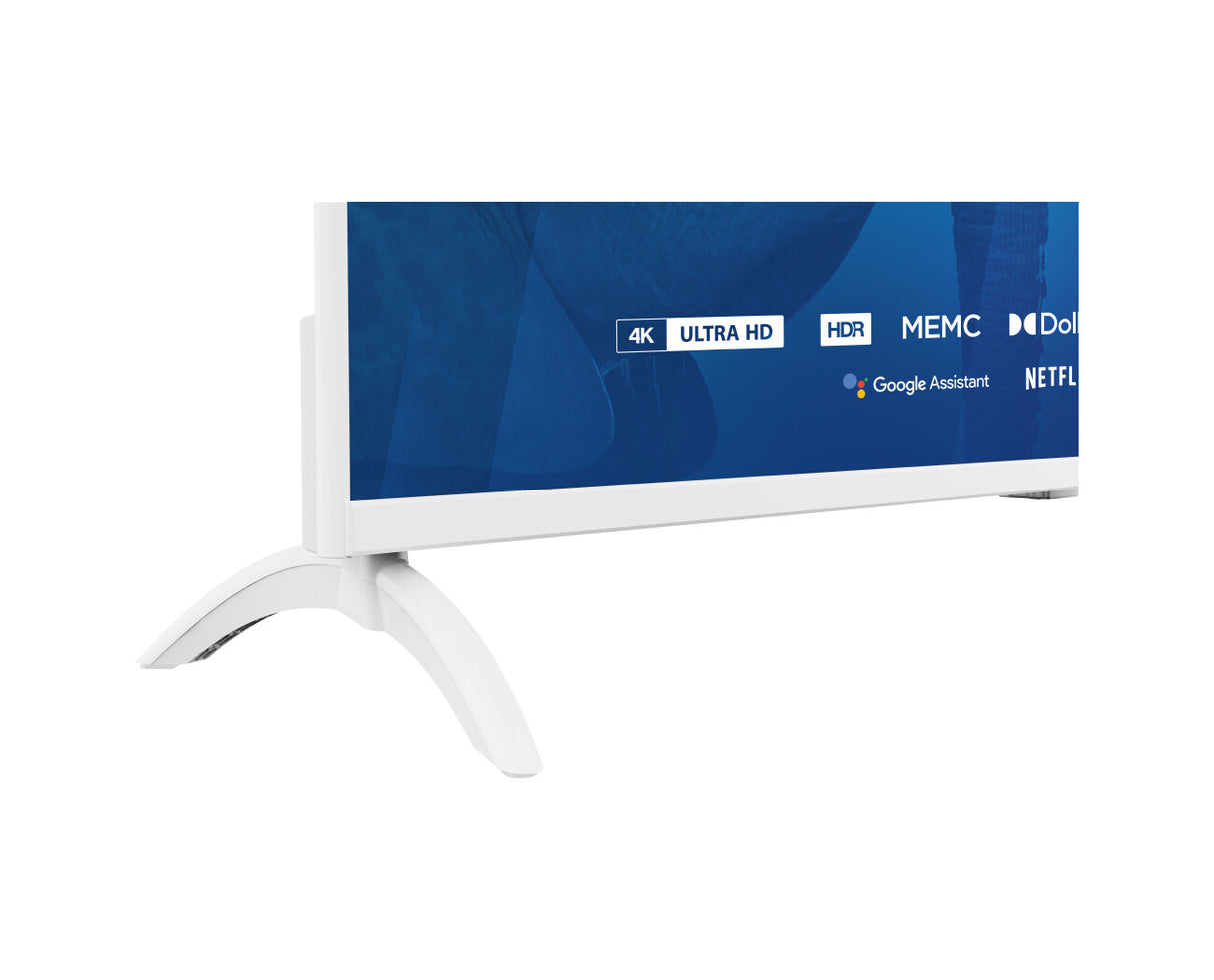 Blaupunkt 43UBG6010S TV 109,2 cm (43") 4K Ultra HD Hvid 250 cd/m²