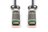 Digitus DN-81222 InfiniBand og fiberoptisk kabel 2 m SFP+ Sort