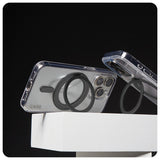 PanzerGlass CARE by ® Feature Case Transparent m. Sort Kickstand & MagSafe iPhone 16 Pro Max