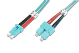 Digitus DK-2532-03/3 InfiniBand og fiberoptisk kabel 3 m LC SC I-VH Turkisfarve