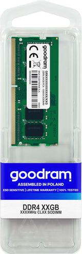 GOODRAM DDR4 SDRAM 8GB 2400MHz CL17 Ikke-ECC SO DIMM 260-PIN