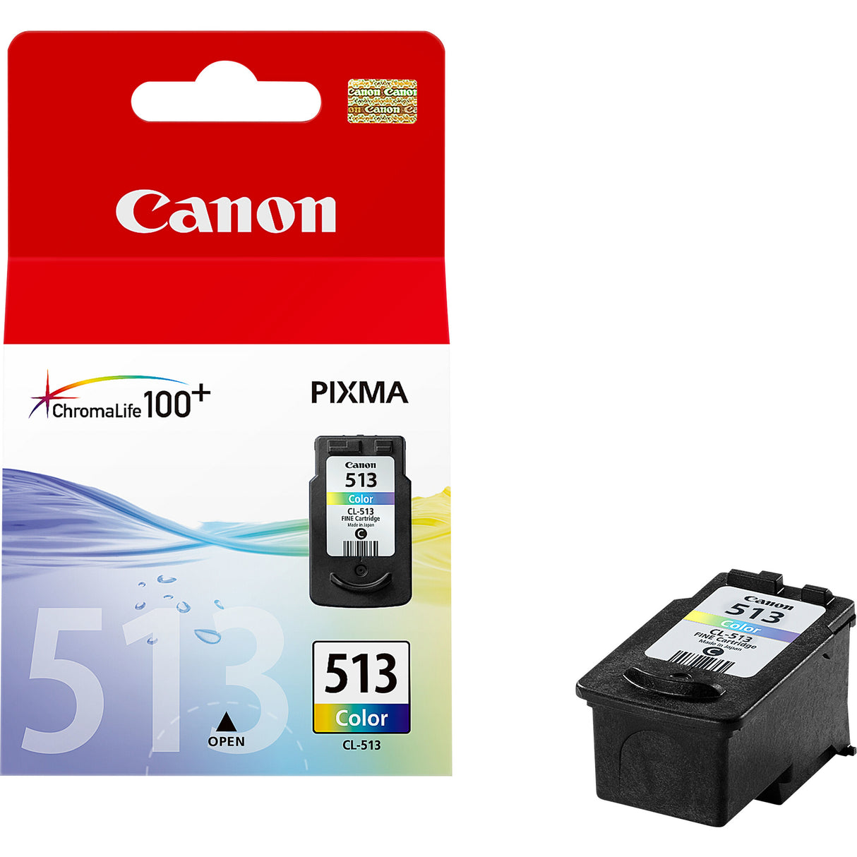 Canon 2971B001 blækpatron 1 stk Original Blå, Magenta, Gul