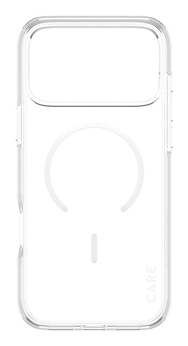 CARE Case Clear Urban Explor White MagSafe iPhone 17 Pro Max