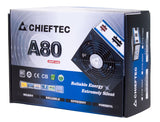 Chieftec CTG-650C enhed til strømforsyning 650 W 24-pin ATX ATX Sort
